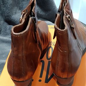 Brown Wedge Hill Boot